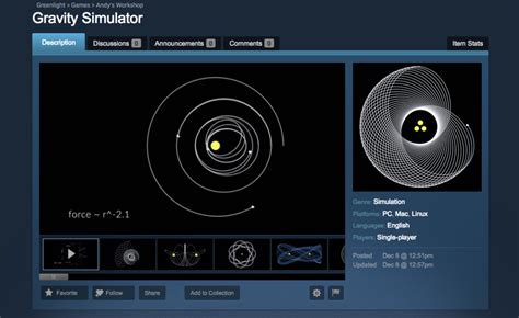 Gravity Simulator Testtubegames Blog