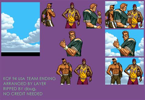 Neo Geo Ngcd The King Of Fighters 94 Ending Usa Sports Team
