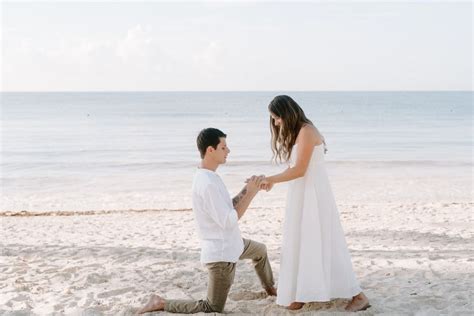 See The Adorable Reactions In This Surprise Beach Proposal Shoot