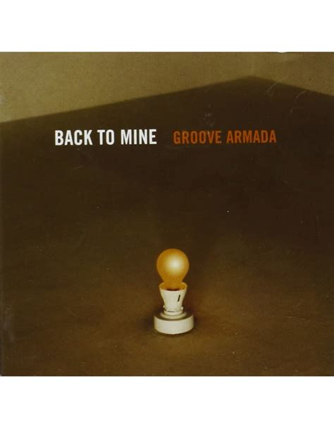 Various Artists Back To Mine Groove Armada Exclusive Orange Vinyl
