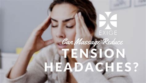 Massage Therapy For Tension Headaches