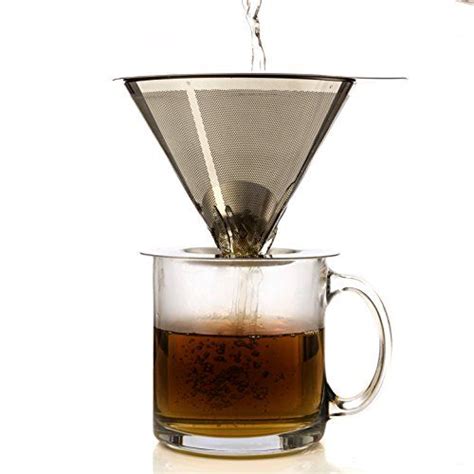One Cup Coffee Maker By Housebasics Pour Over Coffee Dripper Made With