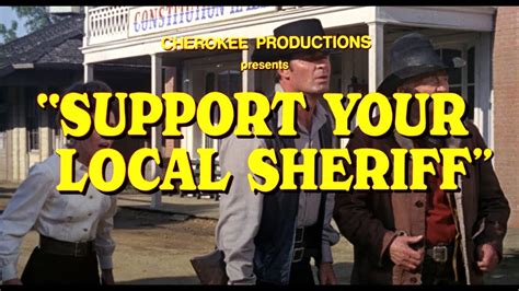 Support Your Local Sheriff 1969 Trailer Youtube