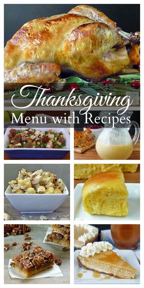 Grain salad with olives and whole. Thanksgiving Dinner Menu and Recipes | Life Tastes Good