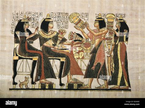 Egyptian Hieroglyphics And Papyrus Hi Res Stock Photography And Images
