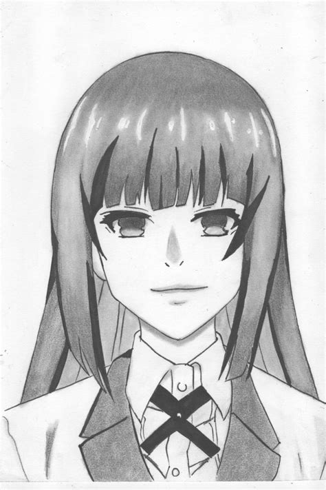 How To Draw Yumeko Jabami Desenho De Olho De Anime Desenhos