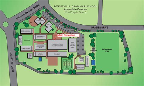 Annandale Campus Map