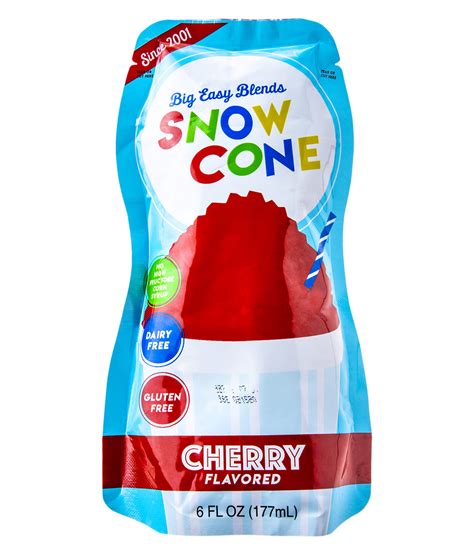 Snow Cone Pouches Tasty Snow Cones From Your Freezer