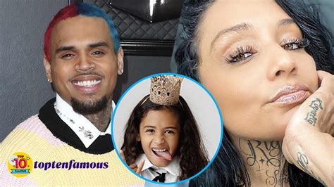Chris Brown Daughter 6th Birthday He Reunites With Nia Toptenfamous