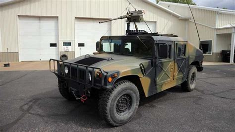 Shoot To Thrill With This Machine Gun Equipped Humvee