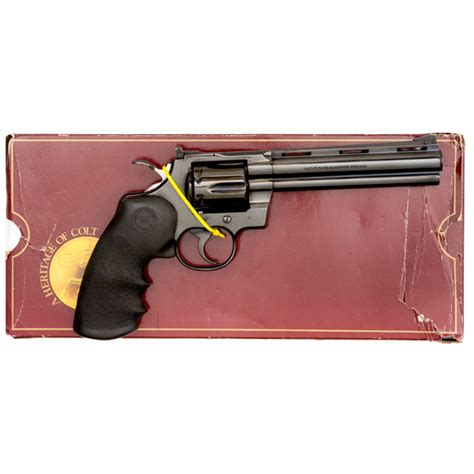 Colt Python Double Action Revolver Auctions Price Archive