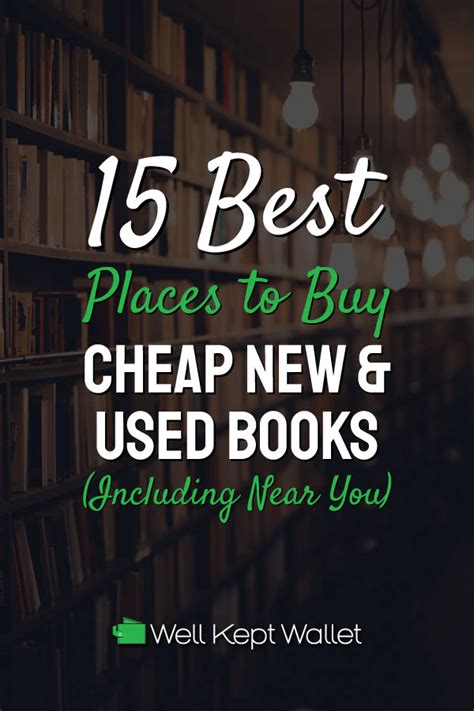 15 Best Places To Buy Cheap Books In 2024 Well Kept Wallet