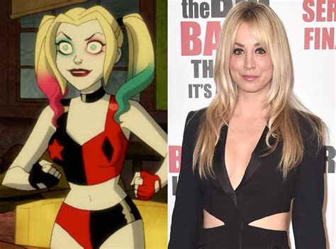 why a raunchy harley quinn was kaley cuoco s next move e online uk