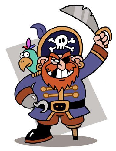 pirate picture | Pirate clip art, Pirate coloring pages, Pirate day