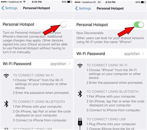 How To Setup Use Personal Hotspot On Iphone X Iphone Plus
