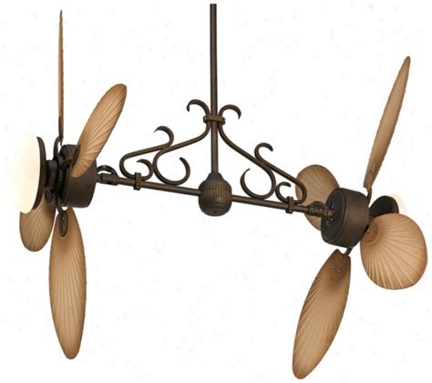 This is an amazing choice for those who have a mobility issue or. Casa Nova Palm Dual Head 2-Light Outdoor Ceiling Fan ...