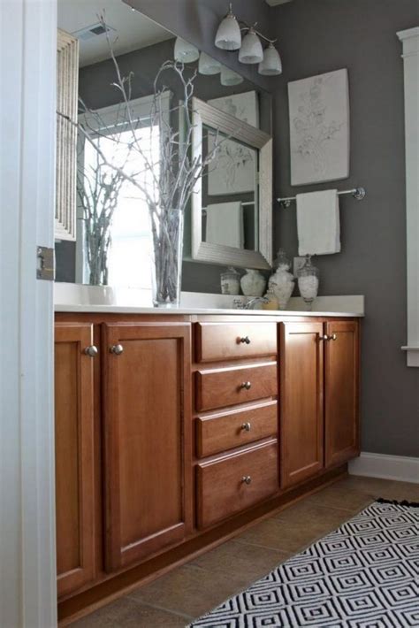 Bathroom Color Ideas With Oak Cabinets
