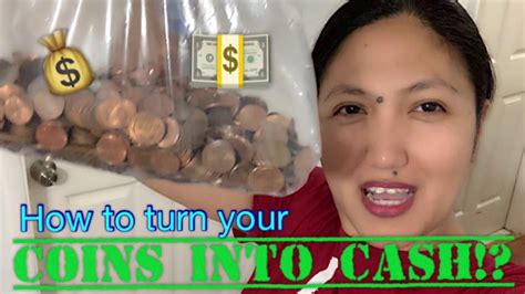 How To Turn Coins Into Cash Using Coinstar Youtube