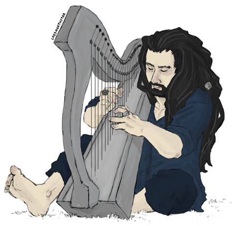 The Hobbit Harp By Ladynorthstar On Deviantart