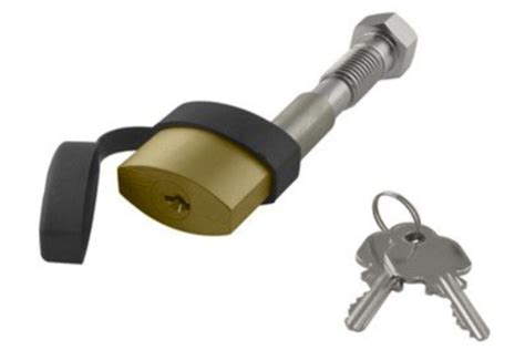 Threaded Locking Hitch Pin With Keys X Rack