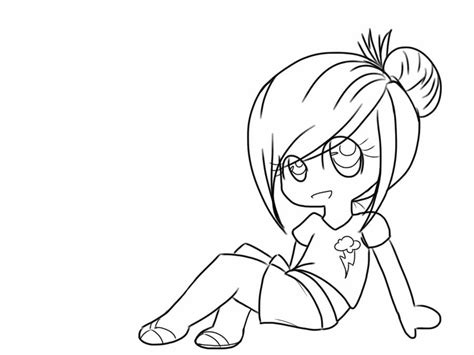Chibi Outline D By Essesia On Deviantart