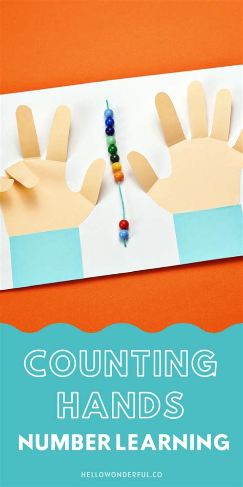 Counting Hands Math Learning Math Activities Preschool Learning