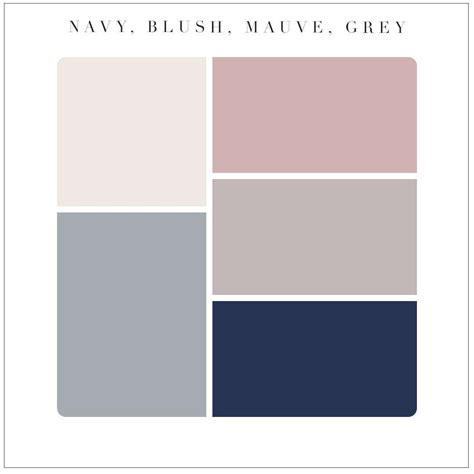 Bedroom gold paint rose wall colors painting walls cream colour schemes reflecting. Mauve , blush , navy wedding pallet : any metallic as an ...