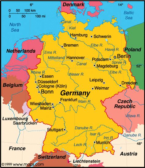 Map of germany in english. Map of Germany Country Region | Map of Germany