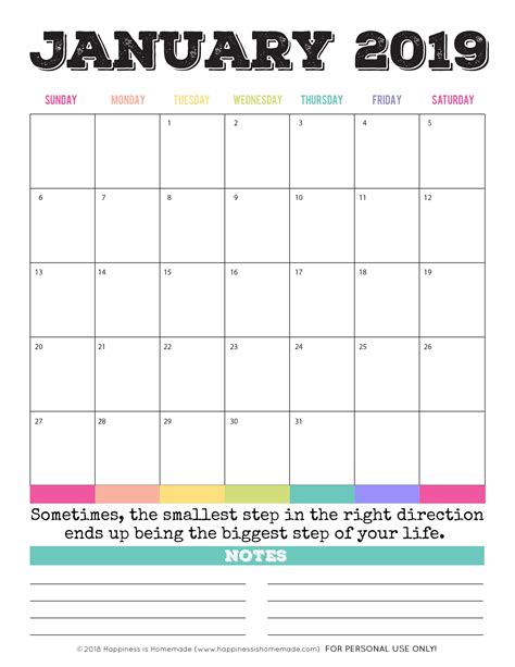 Are you looking for some printable vertical 2021 monthly calendars? 2018 2019 free printable calendar printable monthly ...