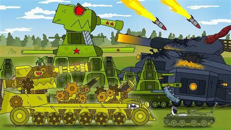 Kb 44 Soviet Tank Cartoon Animation About Tanks World Of Tanks