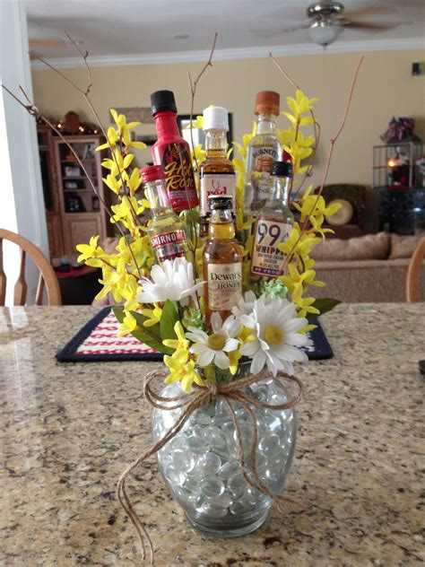 Even though your guy seems unassuming and easy to please, you are tired of giving gifts that are opened and immediately set aside. Great gift for any guy :) | Liquor gift baskets, Alcohol ...
