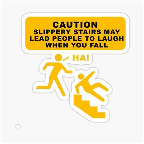 Caution Sign Funny Tshirt Design Sticker For Sale By Loganhille