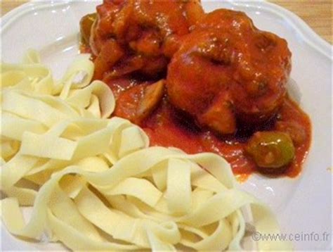 Paupiettes de veaux en sauce tomate et oignons recette facile