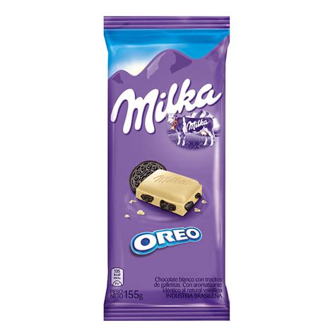 Chocolate Milka Oreo Blanco 155gr Masonline Más Online
