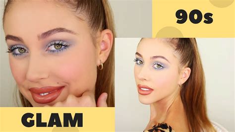 90s Glam Makeup Tutorial Youtube