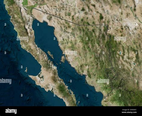 Sonora State Of Mexico High Resolution Satellite Map Stock Photo Alamy