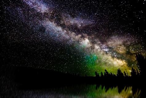 The Amazing Milky Way As Seen From Oregon In The Usa