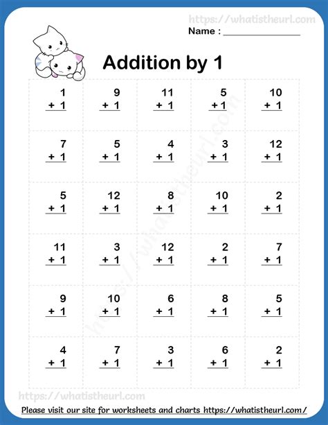 Addition Worksheets 1 Your Home Teacher