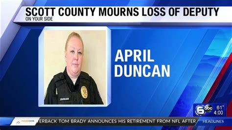 scott county sheriff s office reports death of deputy youtube