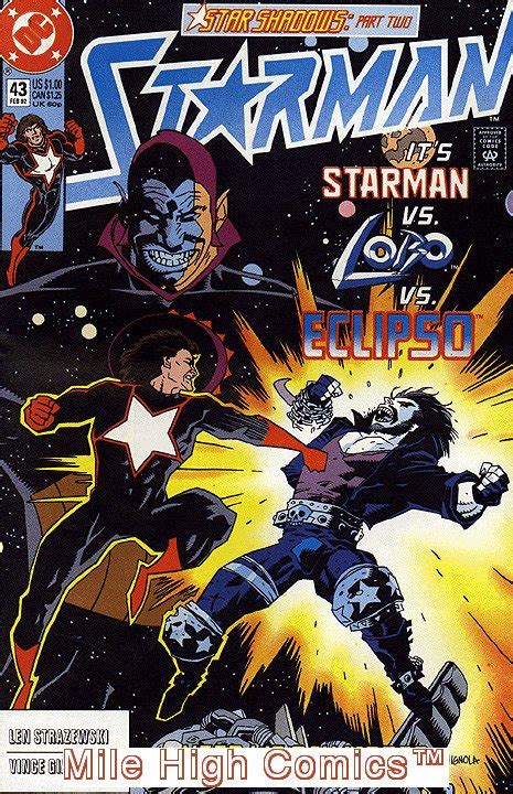 Starman 1988 Series Dc 43 Very Good Comics Book Comic Books