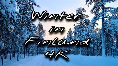 Winter In Finland Tampere 4k Youtube