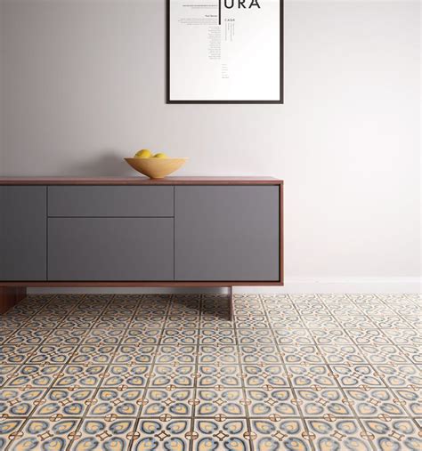 Suitable for both use on wall and floor tiles. PATCHWORK COLORS cementine effect porcelain tiles ...