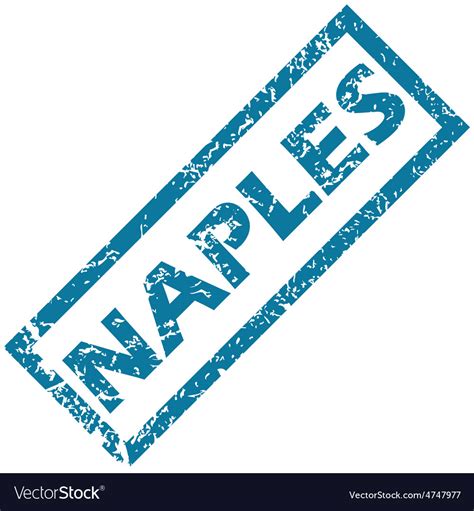 Naples Rubber Stamp Royalty Free Vector Image Vectorstock