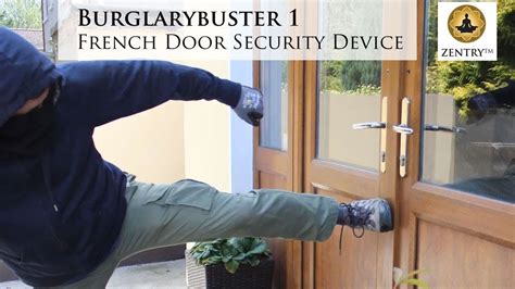 Burglarybuster 1 French Door Lock For Opening Outwards French Doors