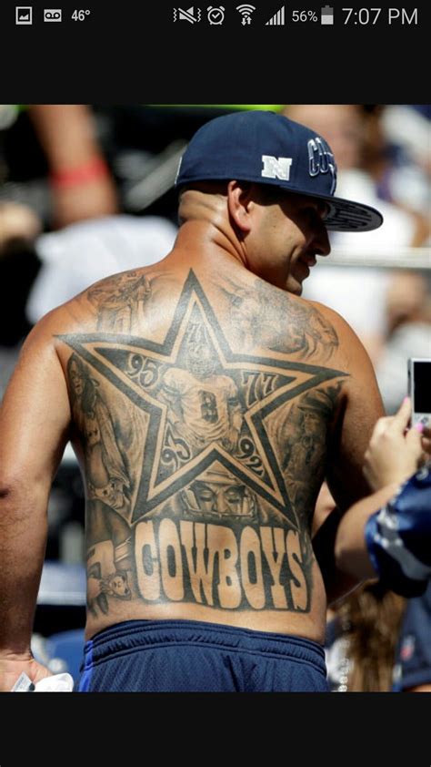 You can't tell a dallas cowboys fan anything right now. Pin on tats
