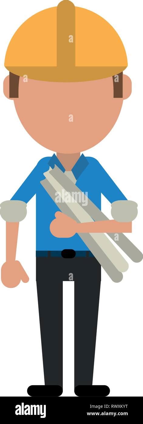 Construction Worker Avatar Stock Vector Image And Art Alamy