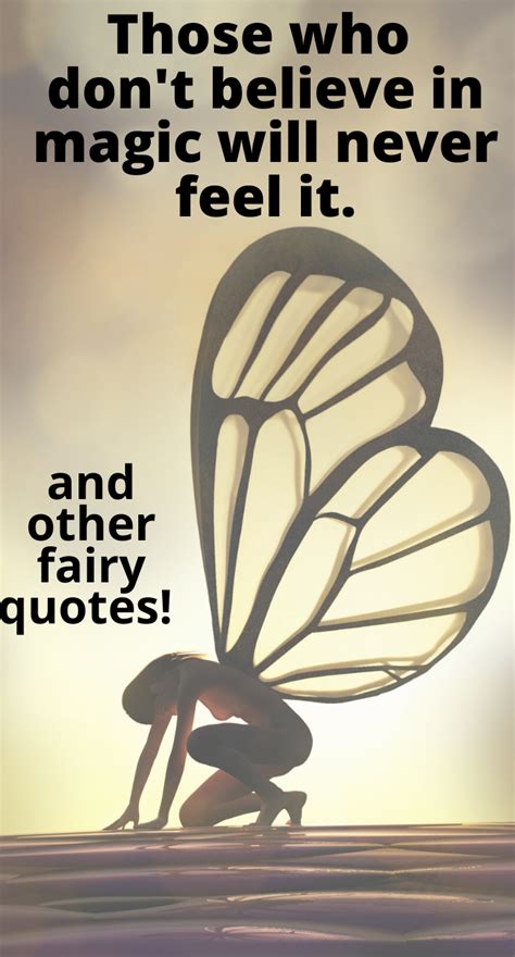 Fun And Inspirational Fairy Quotes