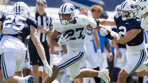Byu Football Wr Unit Has Six Players Who Have Emerged