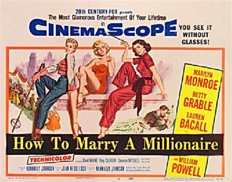 How To Marry A Millionaire 1953 Us Title Card Posteritati Movie