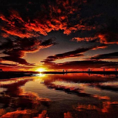 Atmospheric Phenomena — Amazing Sunset Photo By Ben Mulder Beautiful